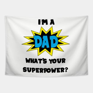 Superhero Dad Tapestry