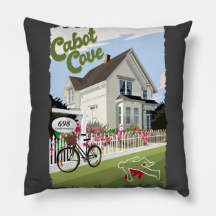 Jessica's House, Cabot Cove Pillow