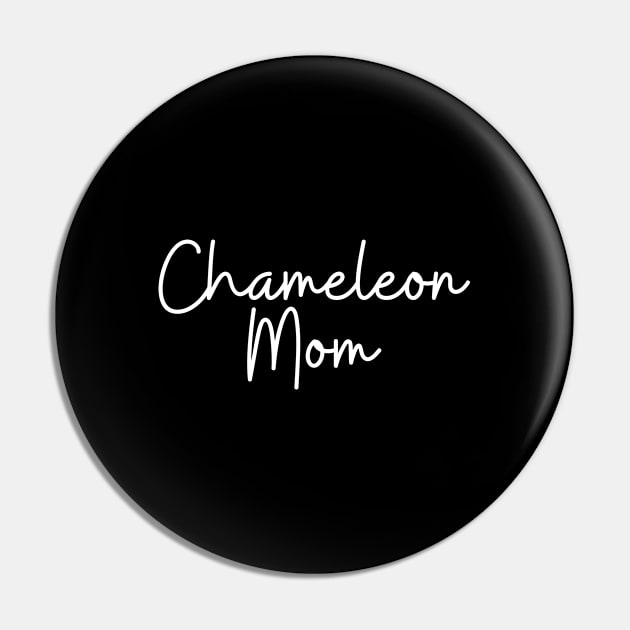 Chameleon Mom Pin by HobbyAndArt