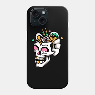 Skull ramen Phone Case