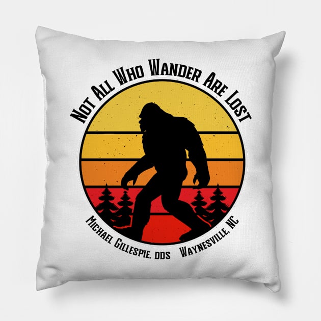 Chewy Sasquatch Design Pillow by Mgillespie02134