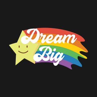 Motivational Big Dreamer Dream Big Inspiring T-Shirt