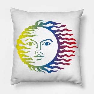 Funny Sun Design Pillow