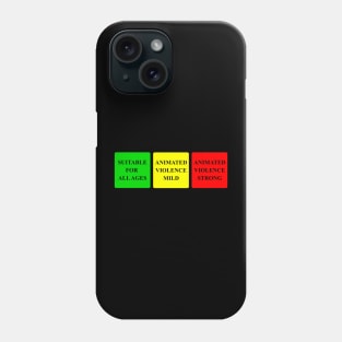 Game Ratings - Arcade Style Phone Case