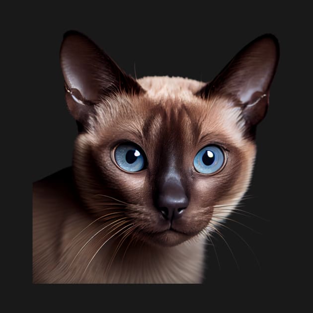 Tonkinese Cat - A Sweet Gift Idea For All Cat Lovers And Cat Moms by PD-Store