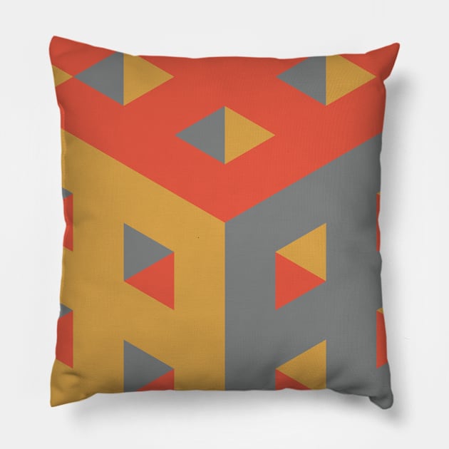 Cubetron Pillow by AndreMartinez