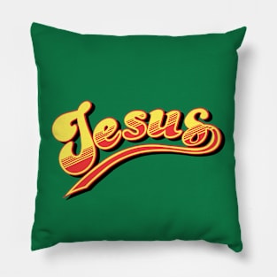 Jesus - 80s sitcom Pillow