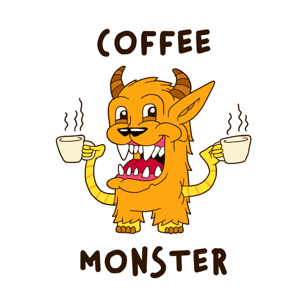 Coffee Monster by Woah_Jonny