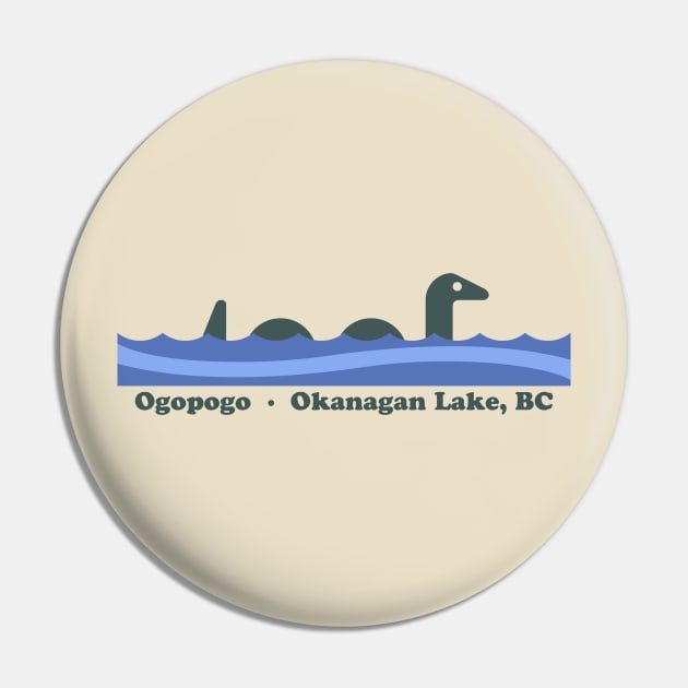 Ogopogo Pin by GloopTrekker