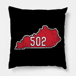 Kentucky 502 Area Code Pillow