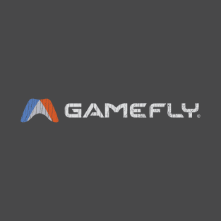 GameFly Modern Logo Horizontal Distressed T-Shirt