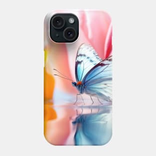 Butterfly Flower Nature Serene Tranquil Phone Case