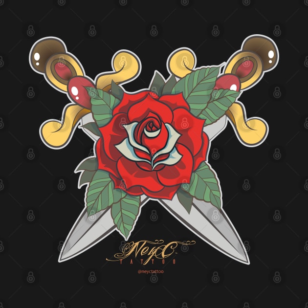 RoseDagger by Neyc Design