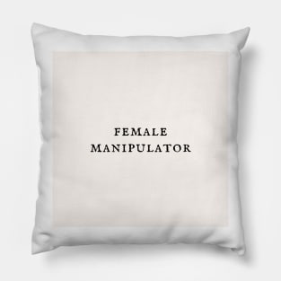 female manipulator Pillow