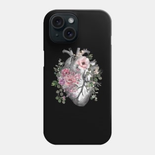 Floral heart 9 Phone Case