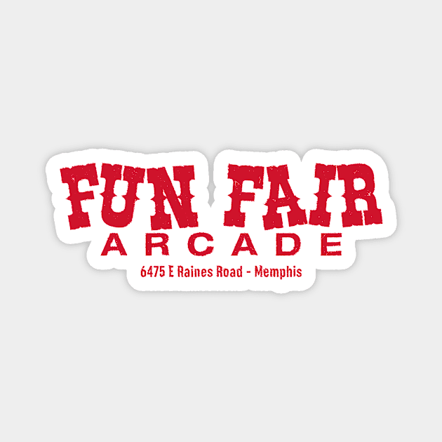 Fun Fair Arcade Magnet by rt-shirts
