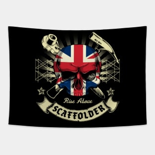 British Scaffolder Trade Logo Tapestry