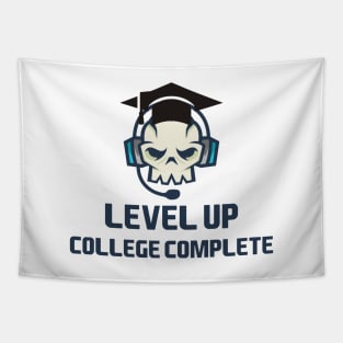 2019 College Graduation Gamer Gift Shirt Tapestry