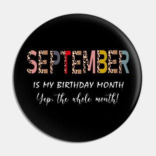 Leopard September Is My Birthday Month Yep The Whole Month Pin