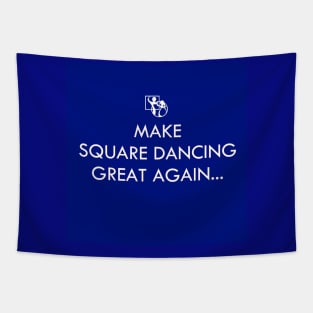 Make Great Again Blue Tapestry