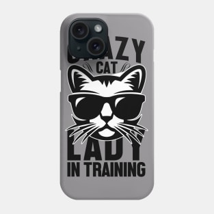 Crazy cat lady Phone Case