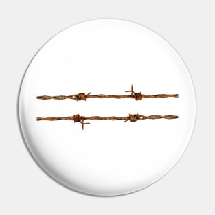 Rusty Barbed Wire Pin