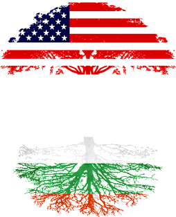 American Grown With Bulgarian Roots - Gift for Bulgarian From Bulgaria Magnet