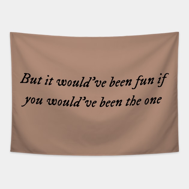 The 1 Lyrics Taylor Swift Folklore Tapestry TeePublic