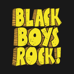 Black Boys Rock T-Shirt