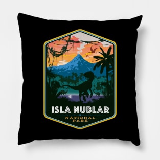 Isla Nublar National Park Pillow