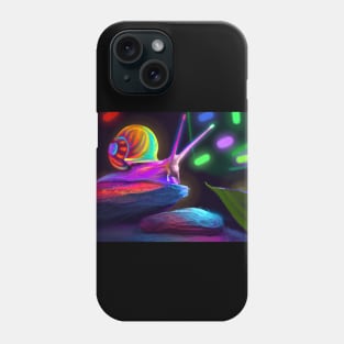 Colorful snail Phone Case