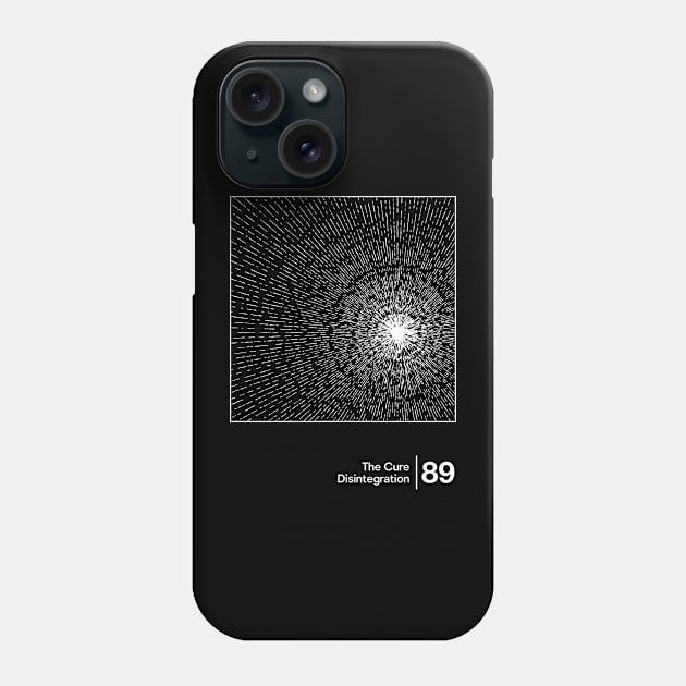 Disintegration / Minimal Style Graphic Artwork Phone Case by saudade