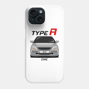 Civic EP3 Type R Silver Phone Case