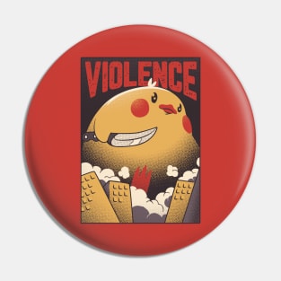 Violence Funny Duck Attack by Tobe Fonseca Pin