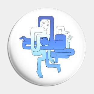 Achey Breaky Blues Pin