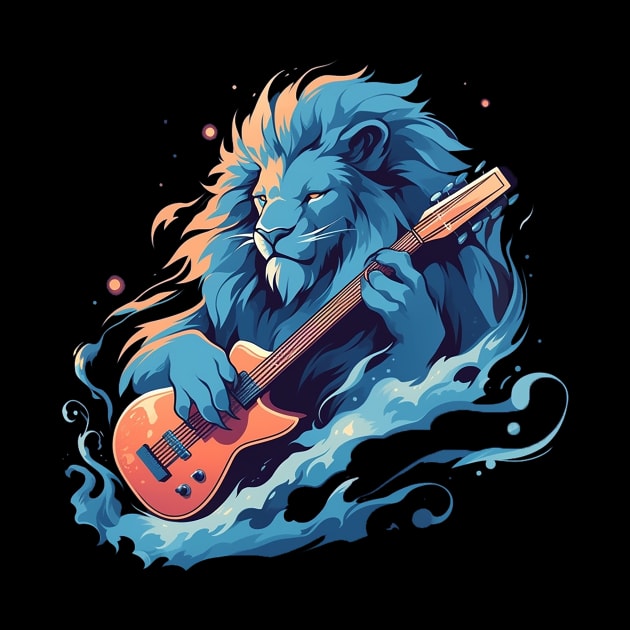 lion guitarist by lets find pirate