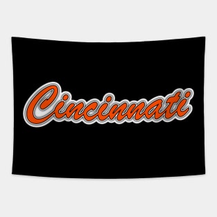 Football Fan of Cincinnati Tapestry