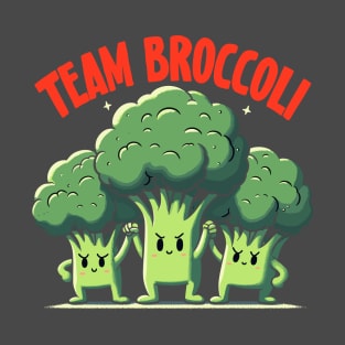 Team Broccoli Vegan Vegetarian T-Shirt