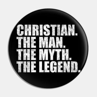 Christian Legend Christian Name Christian given name Pin