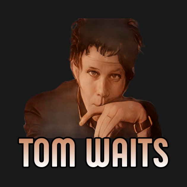 TOM WAITS by Cool Art Clothing