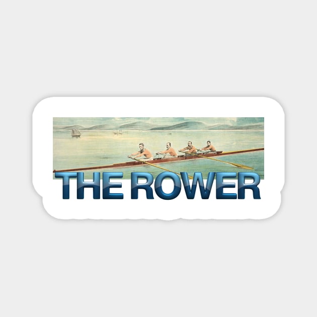 Rower Magnet by teepossible