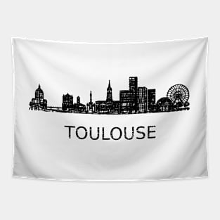 Toulouse - World Cities Series by 9BH Tapestry