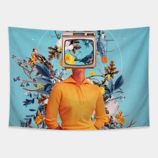 Don't Feed the Monitors with your Dreams Tapestry