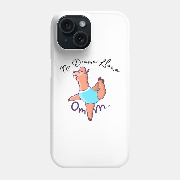 No Drama Llama Phone Case by Gifts of Recovery