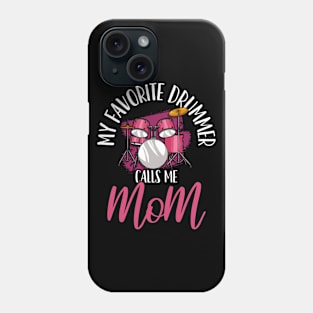 Drummer Mom Drumset Drumming Phone Case