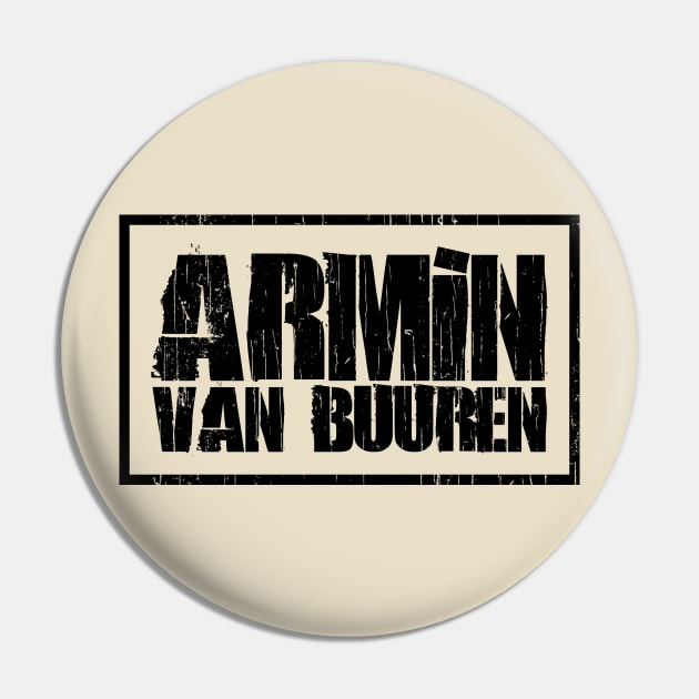 Retro Design Armin Van Buuren Pin by LEMESGAKPROVE