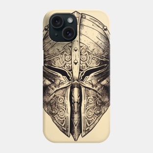 Knight helmet Phone Case