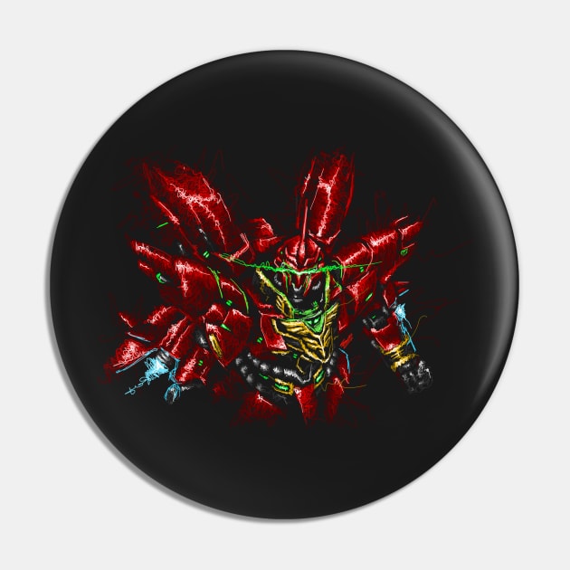 Sinanju scribble Pin by Shawngkolon