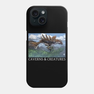 Caverns & Creatures: Love on the Rocs Phone Case