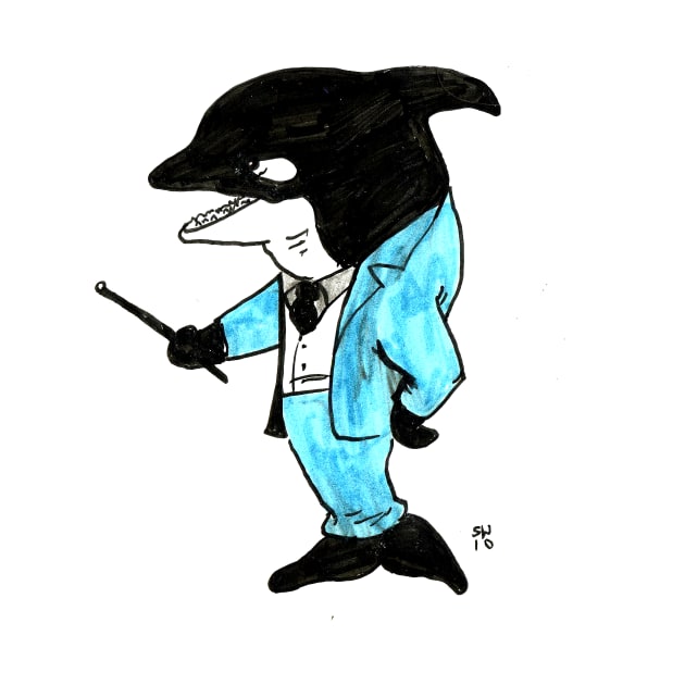 Killer Whale Lecturer by CoolCharacters